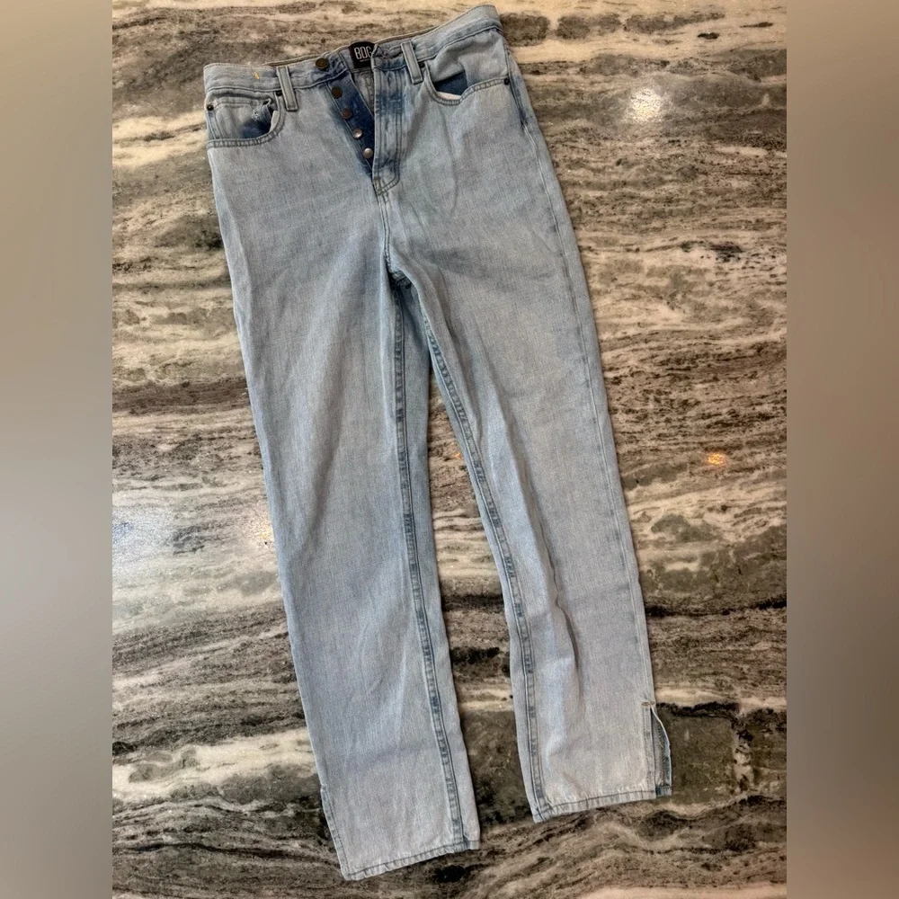 Urban Outfitters Light Blue Straight Leg Jeans - Picture 2 of 7